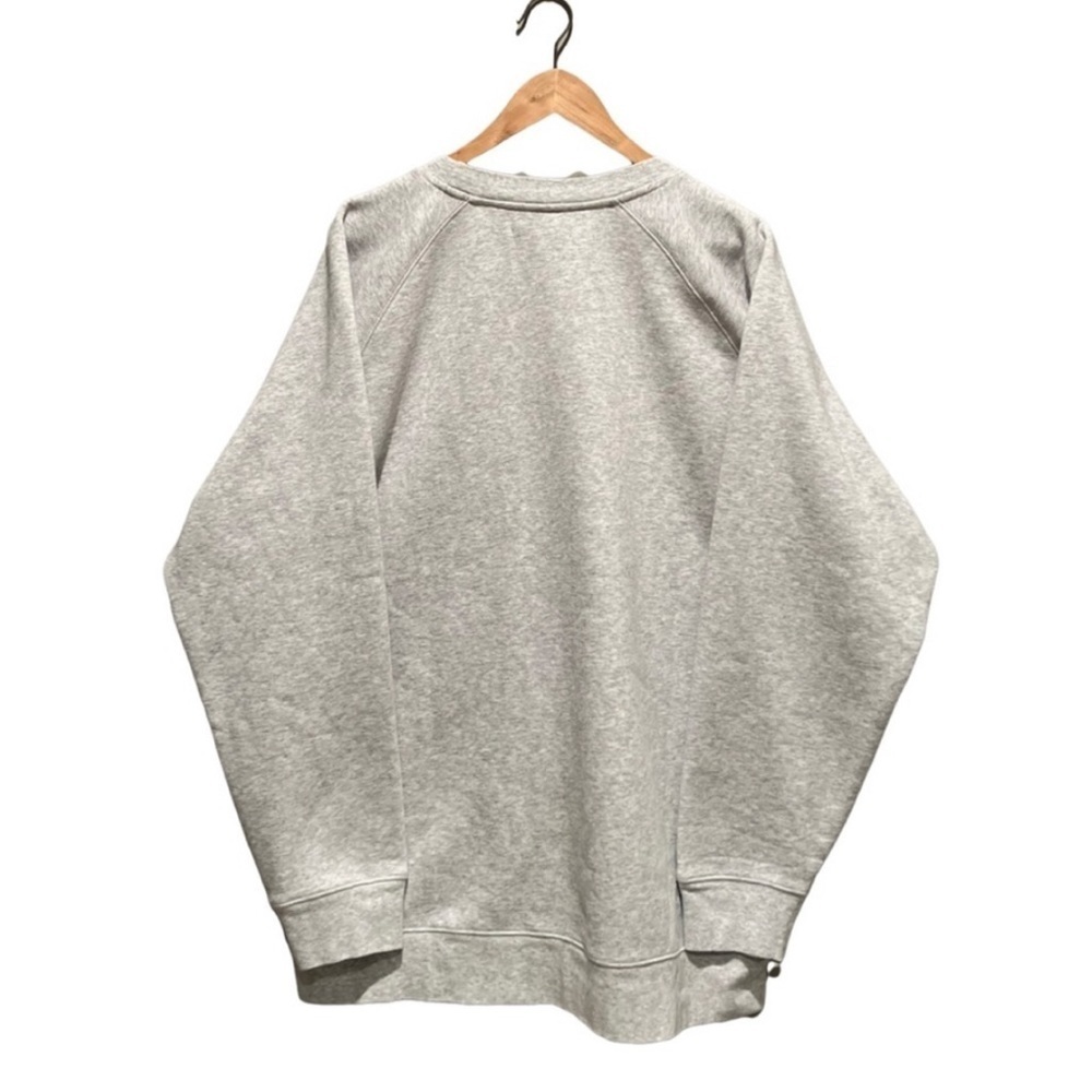 Grey Sweatshirt with White JET BLACK Writing by Brunette the Label - Picture 3 of 3